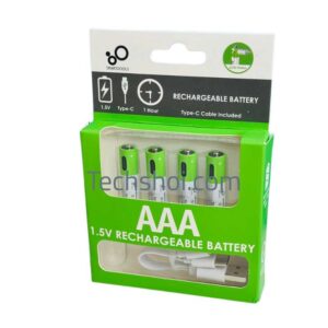 SmarToools RB40 AAA 1.5V 750 mWh Rechargeable Battery (4Pcs Set)